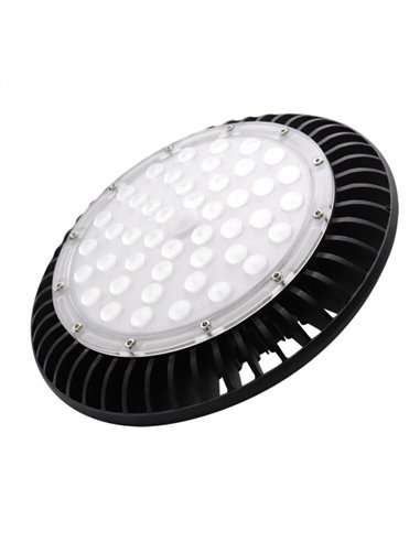 Dunstabzugshaube Monzonita 100w 6500k Schwarz 11000lm IP65 Led Smd 12,5x25x25 cm