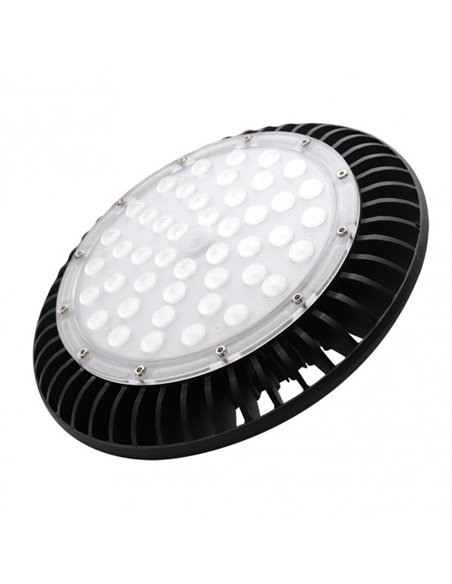 Dunstabzugshaube Monzonita 100w 6500k Schwarz 11000lm IP65 Led Smd 12,5x25x25 cm