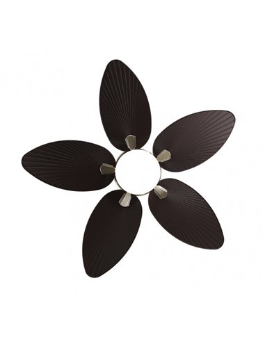 DC Borasco Fan 24w Niq/braun 5 Asp.6 Vel 132d 2950lm Fernspeicher.y Temp.3000-4000-6000k