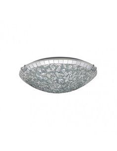 Plafon Tenor 2xe27 Cromo Mosaico 10x30x30 Cm 2