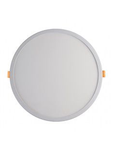 Downlight 20w 5500k Blanco Lejania 1x23x23 Cm 1900lm Empotrar Corte Ajustable 5-21d 2
