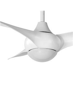 Ventilador de Teto DC Canea 24W Branco 3 Lâminas 2