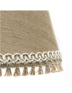 Pie Salon Ada 1xe27 Negro/arena 163x40x40 Cm 2