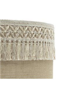 Pie Salon Ekaterina 1xe27 Cuero/saco 164x40x40 Cm Con Pasamaneria 2