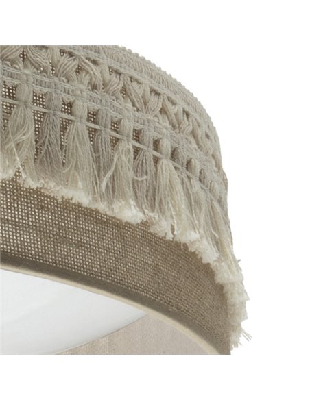 Plafonnier Ekaterina 96w 7488lm Saco 3000k, 4000k, 6500k 13x59x59 Cm Avec Passementerie