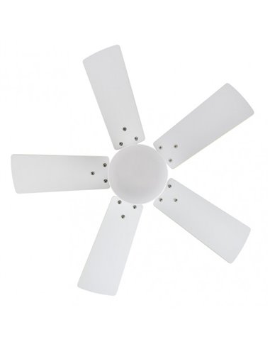 Ventilador de Teto Marta DC 36W Branco 5 Lâminas