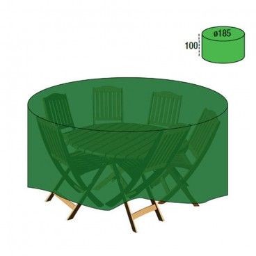 Estojo / conjunto de capa de mesa Diâmetro 185x100 cm.