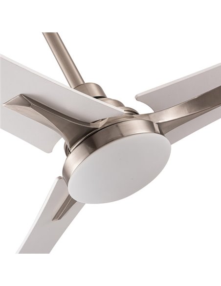 Fan 22w Dc Coro Niquel 3asp White/beech 6Speeds 3colors 2180lm 132d with remote, Memory and Timer