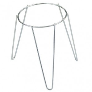 Soporte Maceta Pie Zincado 22 cms