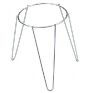 Soporte Maceta Pie Zincado 24 cms