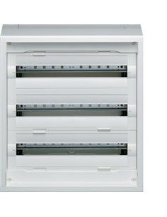 Caja distribución superficie new VEGA D con 3 filas 72 módulos sin puerta