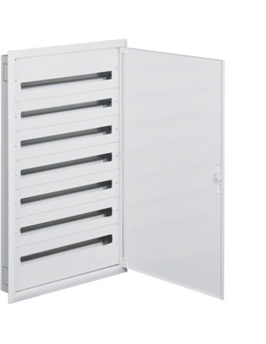 Caja distribución empotrable FW2 con 7 filas 36 módulos