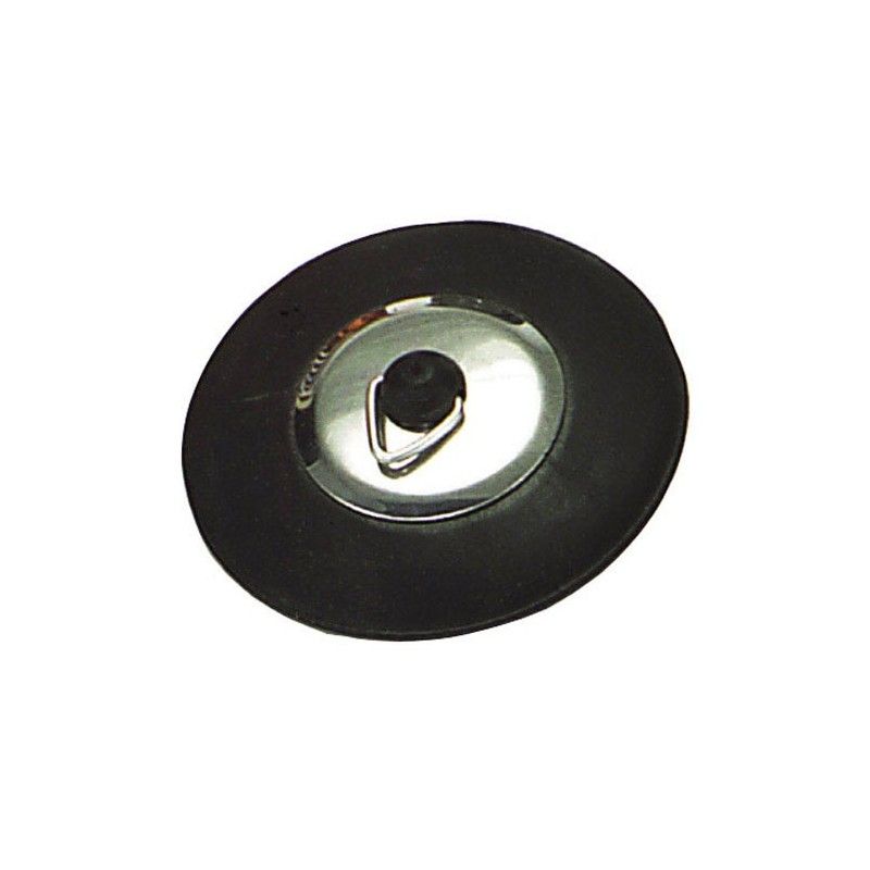 Tapon Goma Tipo Roca Con Pestaña   44 mm.