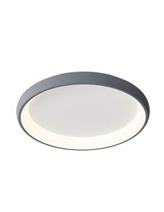 Plafón techo LED Simola redondo 46W 4000K Gris