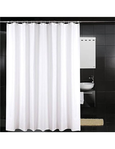 Cortina de ducha 180x180cm Blanco