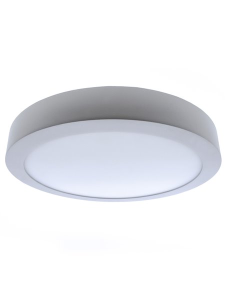 Plafón LED Gelys IP54 18W 4000K redondo blanco