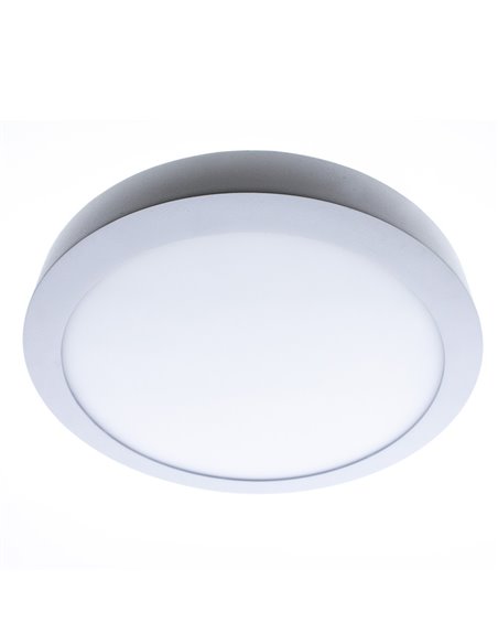 Plafón LED Gelys IP54 18W 4000K redondo blanco