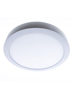 Plafón LED Gelys IP54 30W 4000K redondo blanco 2