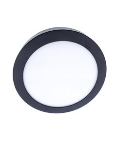 Plafón LED Gelys IP54 30W 4000K redondo antracita 2