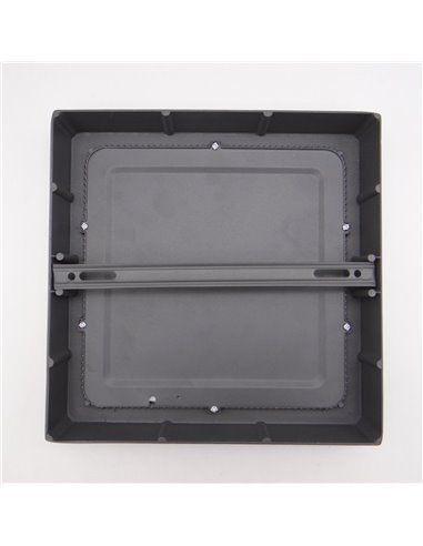 Plafón LED Gelys IP54 30W 4000K Cuadrado Antracita