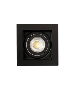 Empotrable Akrah cuadrado negro 2