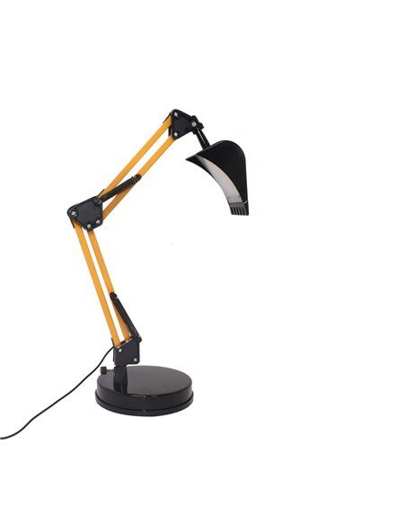 LED Articulado Flexo Pala Laranja 4W 350lm 3000ºK