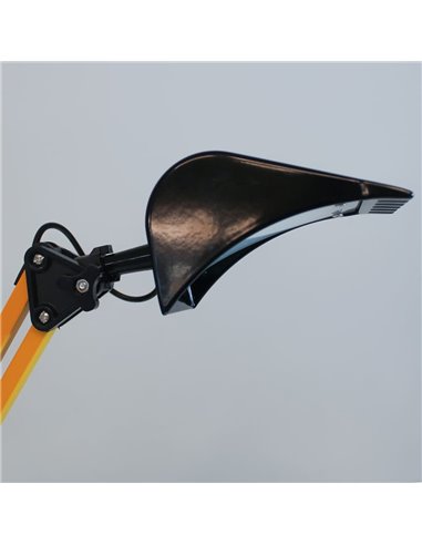 LED Articulado Flexo Pala Laranja 4W 350lm 3000ºK