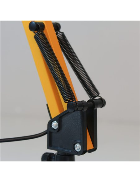 LED Articulado Flexo Pala Laranja 4W 350lm 3000ºK