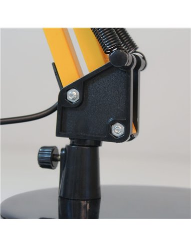 LED Articulado Flexo Pala Laranja 4W 350lm 3000ºK