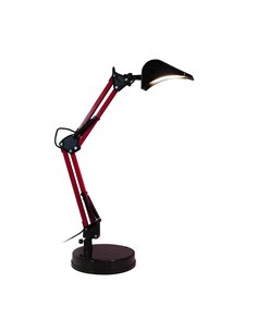 LED Articulado Flexo Pala Vermelho 4W 350lm 3000ºK