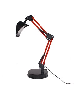 LED Articulado Flexo Pala Vermelho 4W 350lm 3000ºK 2
