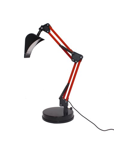 LED Articulado Flexo Pala Vermelho 4W 350lm 3000ºK