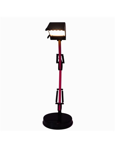 LED Articulado Flexo Pala Vermelho 4W 350lm 3000ºK
