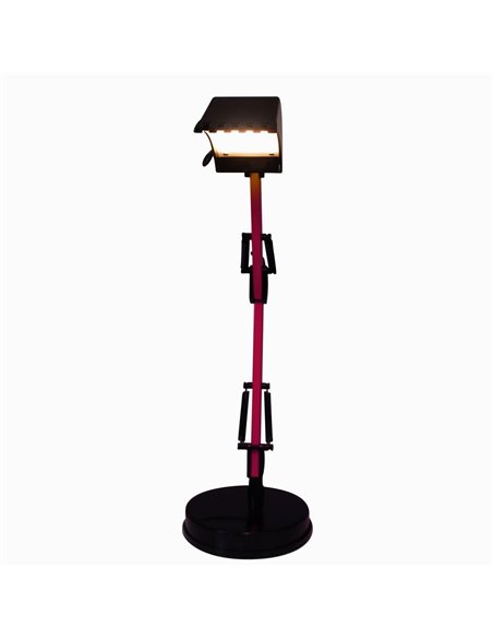 LED Articulado Flexo Pala Vermelho 4W 350lm 3000ºK