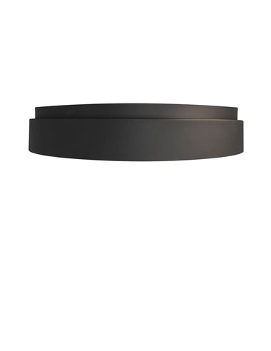 Plafón de techo LED Lili Negro 48W 2650Lm 3000K