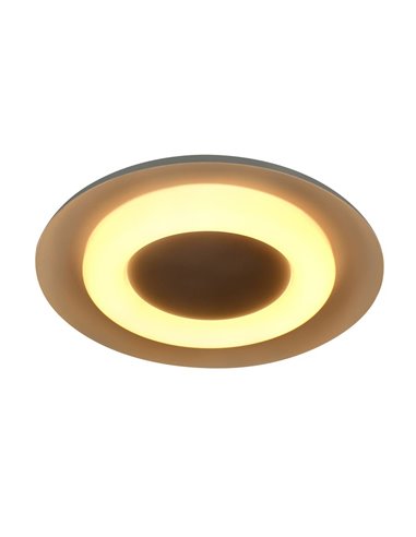 Plafón LED Jara Blanco+Gris 36W 2120Lm 3000ºK