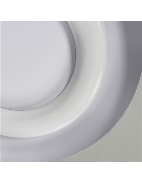 Plafón LED Jara Blanco+Gris 36W 2120Lm 3000ºK
