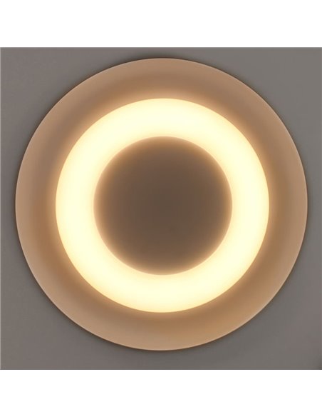 Plafón LED Jara Blanco+Gris 36W 2120Lm 3000ºK