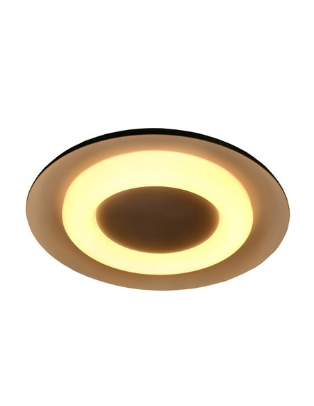 Plafón LED Jara Blanco+Negro 36W 2120Lm 3000ºK