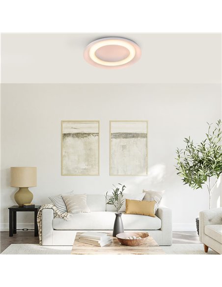 Plafon LED Branco Jara 48W 2120Lm 3000ºK