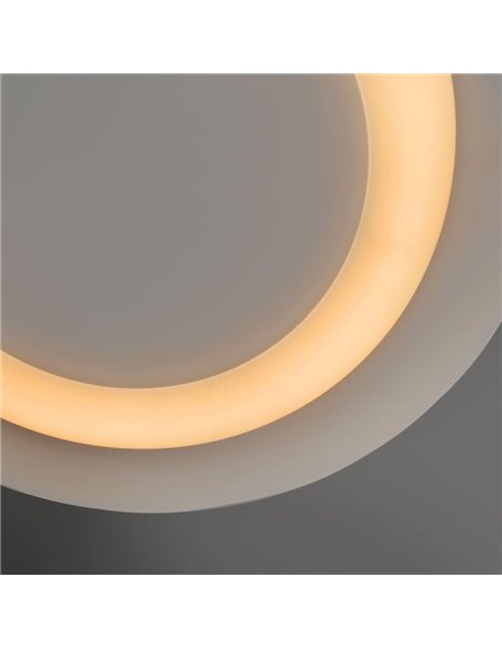 Plafón LED Jara Blanco+Negro 48W 2120Lm 3000ºK