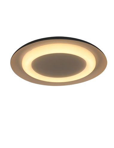 Plafón LED Jara Blanco+Negro 48W 2120Lm 3000ºK