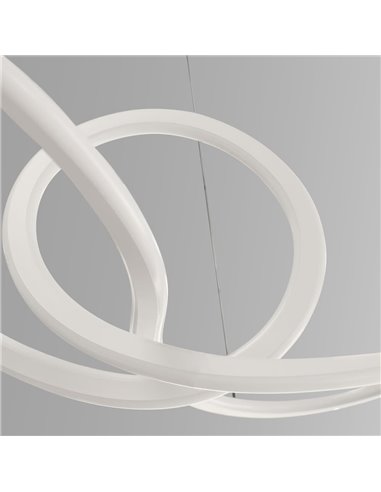 Dunia Candeeiro de teto LED branco 53W 4600 Lm