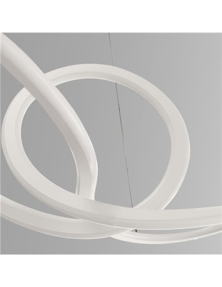 Dunia Candeeiro de teto LED branco 53W 4600 Lm