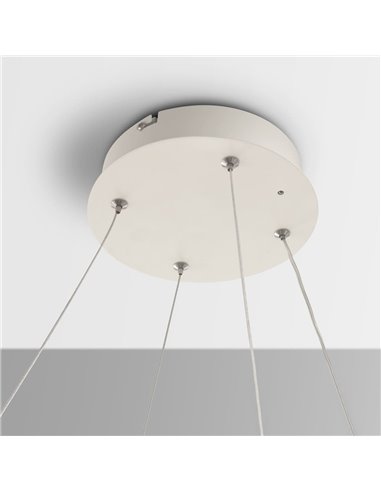 Dunia Candeeiro de teto LED branco 53W 4600 Lm