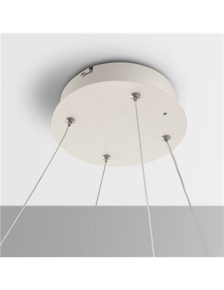 Dunia Candeeiro de teto LED branco 53W 4600 Lm