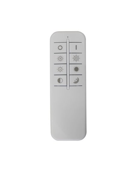 Lámpara de techo LED Dunia Negro 53W 4600 Lm 3CCT