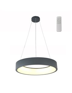Luminária pendente LED Lyn Grey 30W 2300Lm