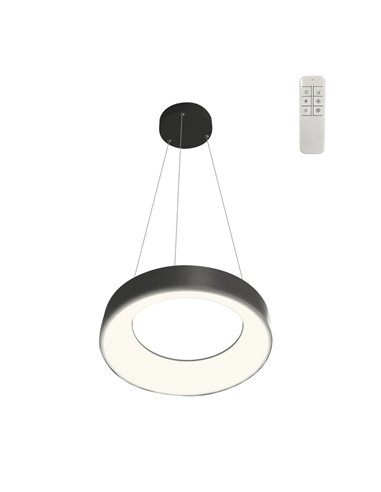 Lámpara colgante LED Lyn Gris 30W 2300Lm 3CCT