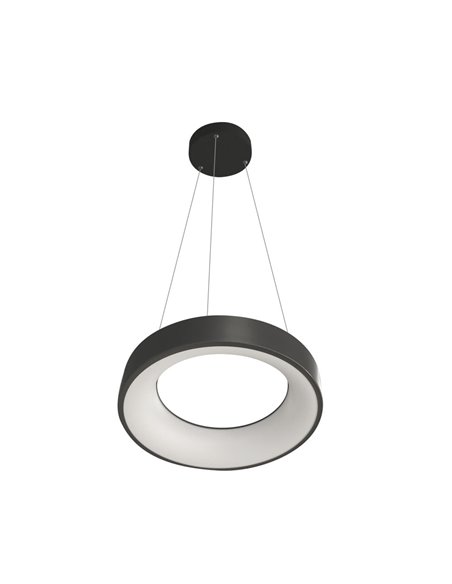 Lámpara colgante LED Lyn Gris 30W 2300Lm 3CCT